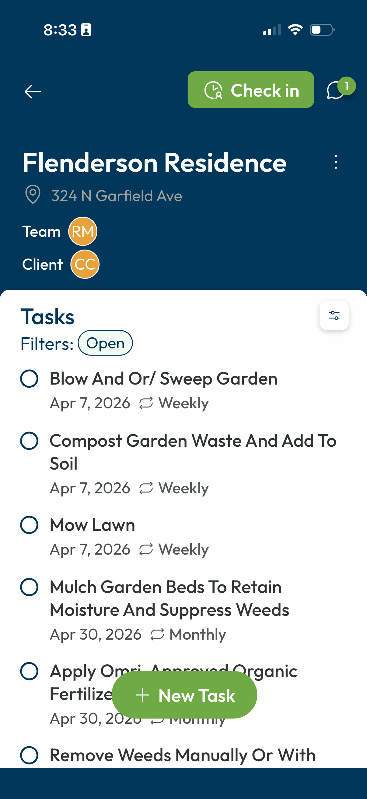 LadiDone tasks in English